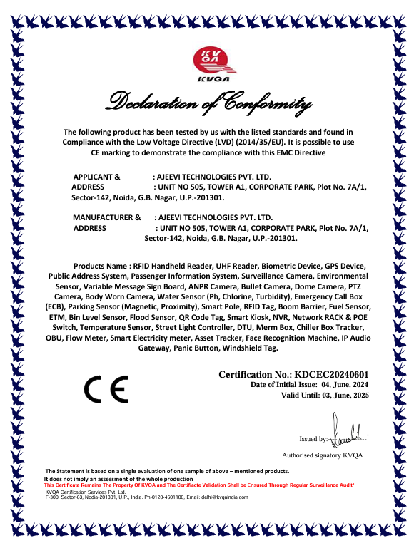 Certificate 1